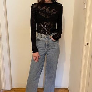 Sandro Paris lace top